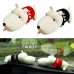 Mimgo Store Lovely Dog Doll Car Decor Purify Air Bamboo Charcoal Bag Adsorb Odor Deodorant (Black) - B01DXTOTJM